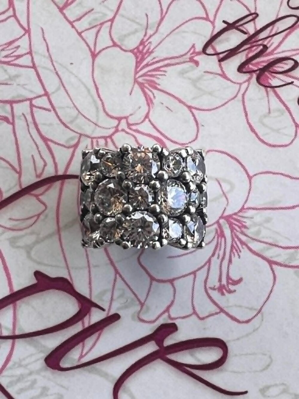 Authentic Pandora Clear Sparkle Charm #798487C01